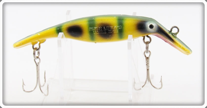 Vintage Homer LeBlanc Frog Spot Swim Whizz Lure