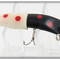 Vintage Quaker City Mfg Black & White Sonic Lure