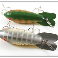 Bomber Bait Co Perch & Silver Flitter Pair