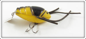 Vintage Creek Chub Yellow & Black Cray Z Fish Lure