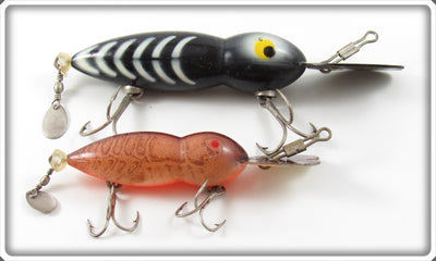 Vintage Whopper Stopper Black Shore & Crawdad Hellbender Lure