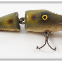 Vintage Paw Paw JC Higgins Frog Jointed Spinning Pikie Lure 