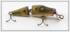 Vintage Paw Paw JC Higgins Frog Jointed Spinning Pikie Lure 