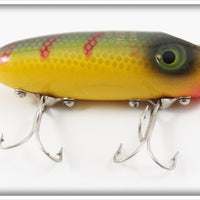 Vintage South Bend Yellow Perch Midge Oreno Lure