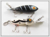 Vintage Atlantic Lures Plunger Pup & Baron Pair Lure