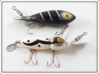 Vintage Atlantic Lures Plunger Pup & Baron Pair Lure