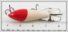 Bomber Bait Co Red Head White Model 600