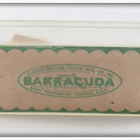 Barracuda White & Black Super Dude In Box