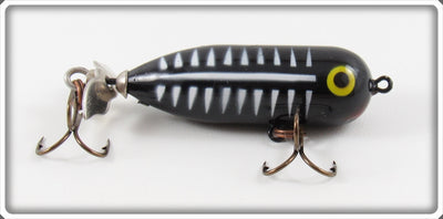 Vintage Unknown Black Shore Tiny Torpedo Type Lure