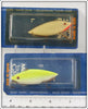 Allen Lures Chartreuse & Grey Lipless Milo Pair On Cards 