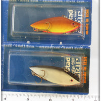 Allen Lures Brown & Grey Lipless Milo Pair On Cards