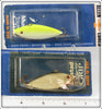 Allen Lures Chartreuse & Grey Lipless Milo Pair On Cards