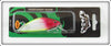 Strike Pro White, Red & Yellow Shifty Shad 80 SP On Card