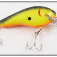 Bagley Black On Chartreuse Diving Killer B Lure