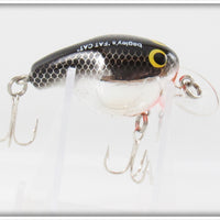 Bagley Black On Silver Fat Cat Lure 