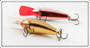 Rapala Silver Chrome & Gold Chrome Fat Rap Pair