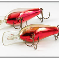 Rapala Silver Chrome & Green Chrome Fat Rap Pair