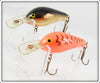 Rapala Red Crawdad & Gold Chrome Fat Rap Pair