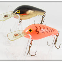 Rapala Red Crawdad & Gold Chrome Fat Rap Pair