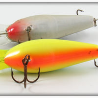 Rapala Silver & Fire Tiger Fat Rap Pair