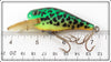 Heddon Fluorescent Green Crawdad Timber Rattler With Card