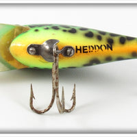 Heddon Fluorescent Green Crawdad Timber Rattler With Card