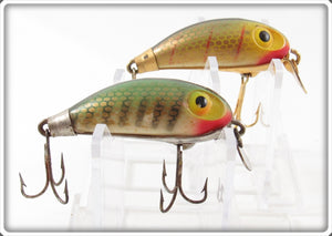 Wright & McGill Perch & Gold Scale Miracle Minnow Pair