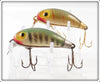 Wright & McGill Perch & Gold Scale Miracle Minnow Pair