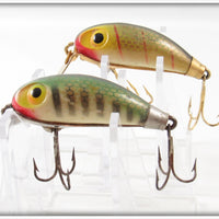 Wright & McGill Perch & Gold Scale Miracle Minnow Pair