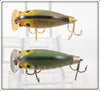 Wright & McGill Perch & Gold Scale Miracle Minnow Pair