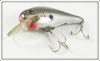 Heddon Nickel Black Shiner Timber Rattler