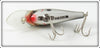 Heddon Nickel Black Shiner Timber Rattler