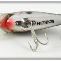 Heddon Nickel Black Shiner Timber Rattler