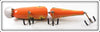The Chautauqua Bait Co Orange Bolt Musky Minnow In Box