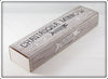 The Chautauqua Bait Co Orange Bolt Musky Minnow In Box