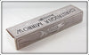 The Chautauqua Bait Co Orange Bolt Musky Minnow In Box