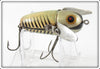 Vintage Heddon Silver Shore Crazy Crawler Lure