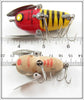 Heddon Yellow Red Head Crazy Crawler & Mouse Crazy Tiny Crawler Pair