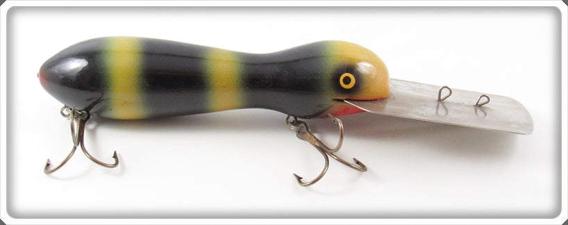 Vintage Ed Latiano Bumble Bee Musky Bug Type Lure For Sale