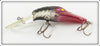 Bass Magnet Black & Red Glitter Crawdad