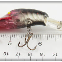 Bass Magnet Black & Red Glitter Crawdad