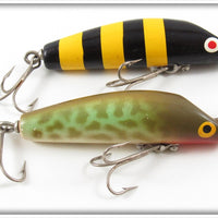 Boone Bait Co Yellow Jacket & Crappie Spinana Pair