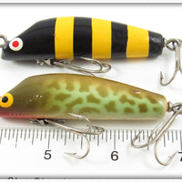 Boone Bait Co Yellow Jacket & Crappie Spinana Pair