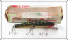 Vintage Creek Chub Frog Spot Jointed Pikie Lure In Box 2619