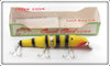 Creek Chub Tiger Stripe Jointed Pikie Lure In Box 2639 P Special