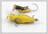 Rebel Brown Cricket Micro Crickhopper & Yellow Black Back Crickhopper Popper