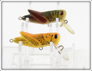 Rebel Summer Hopper & Yellow Grasshopper Crickhopper Pair