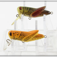 Rebel Summer Hopper & Yellow Grasshopper Crickhopper Pair