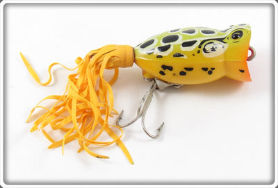 Vintage Arbogast Natural Frog Spinning Hula Popper Lure