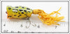 Arbogast Natural Frog Spinning Hula Popper